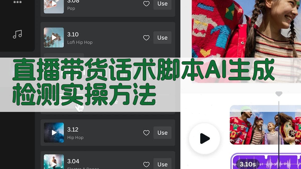 直播带货话术脚本AI生成检测实操方法 图2