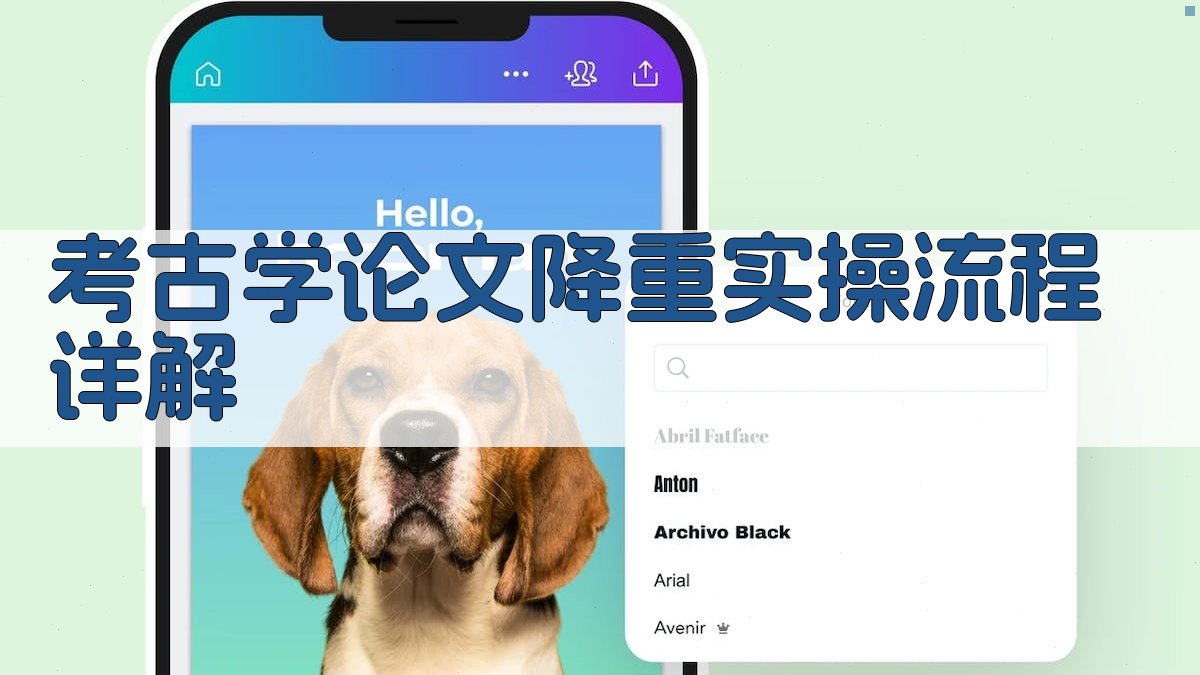 考古学论文降重实操流程详解 图2