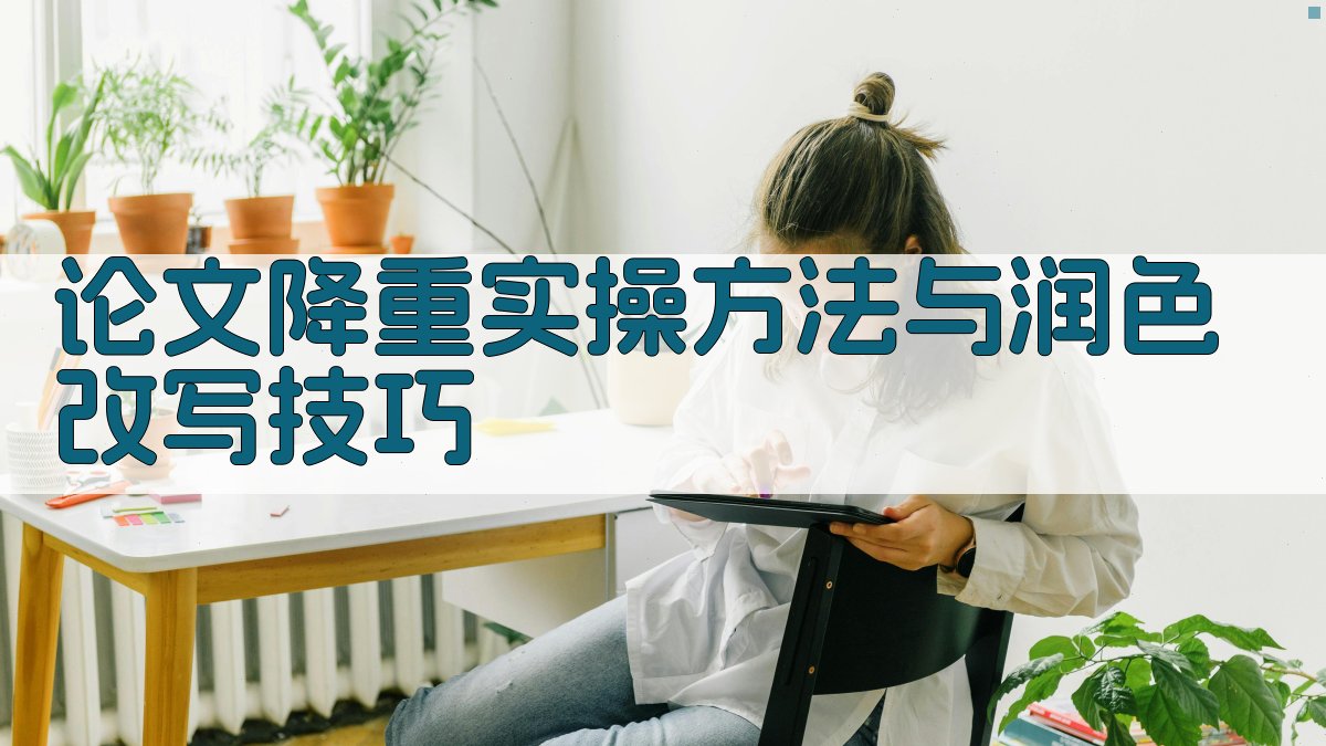 论文降重实操方法与润色改写技巧 图2