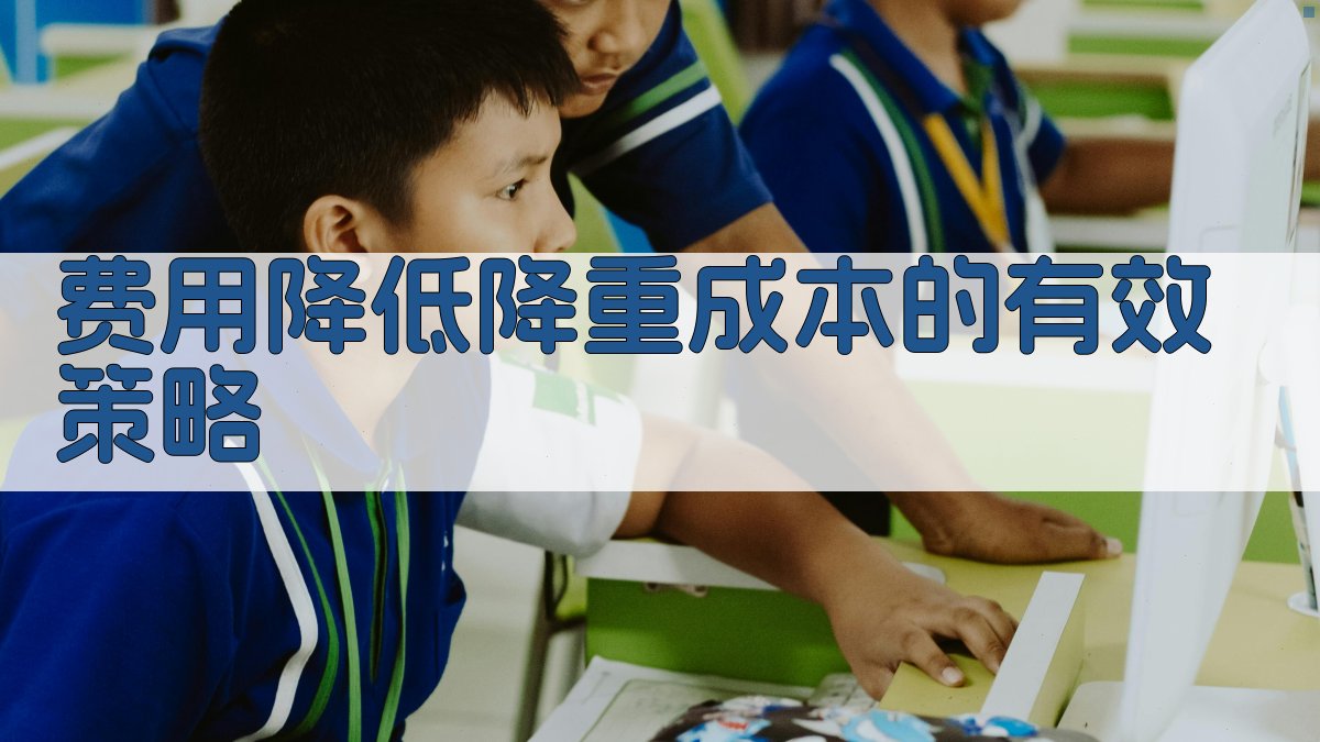 费用降低降重成本的有效策略 图2