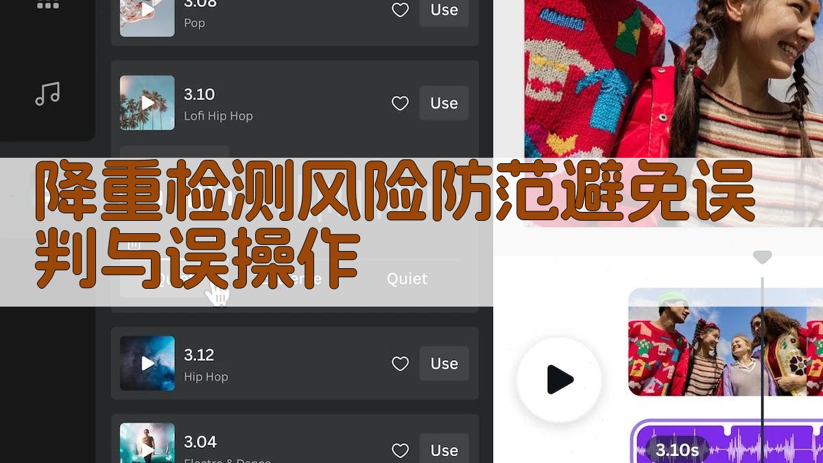 降重检测风险防范避免误判与误操作 图4