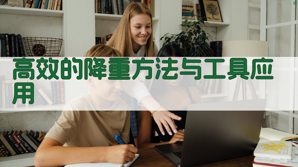 高效的降重方法与工具应用 图1